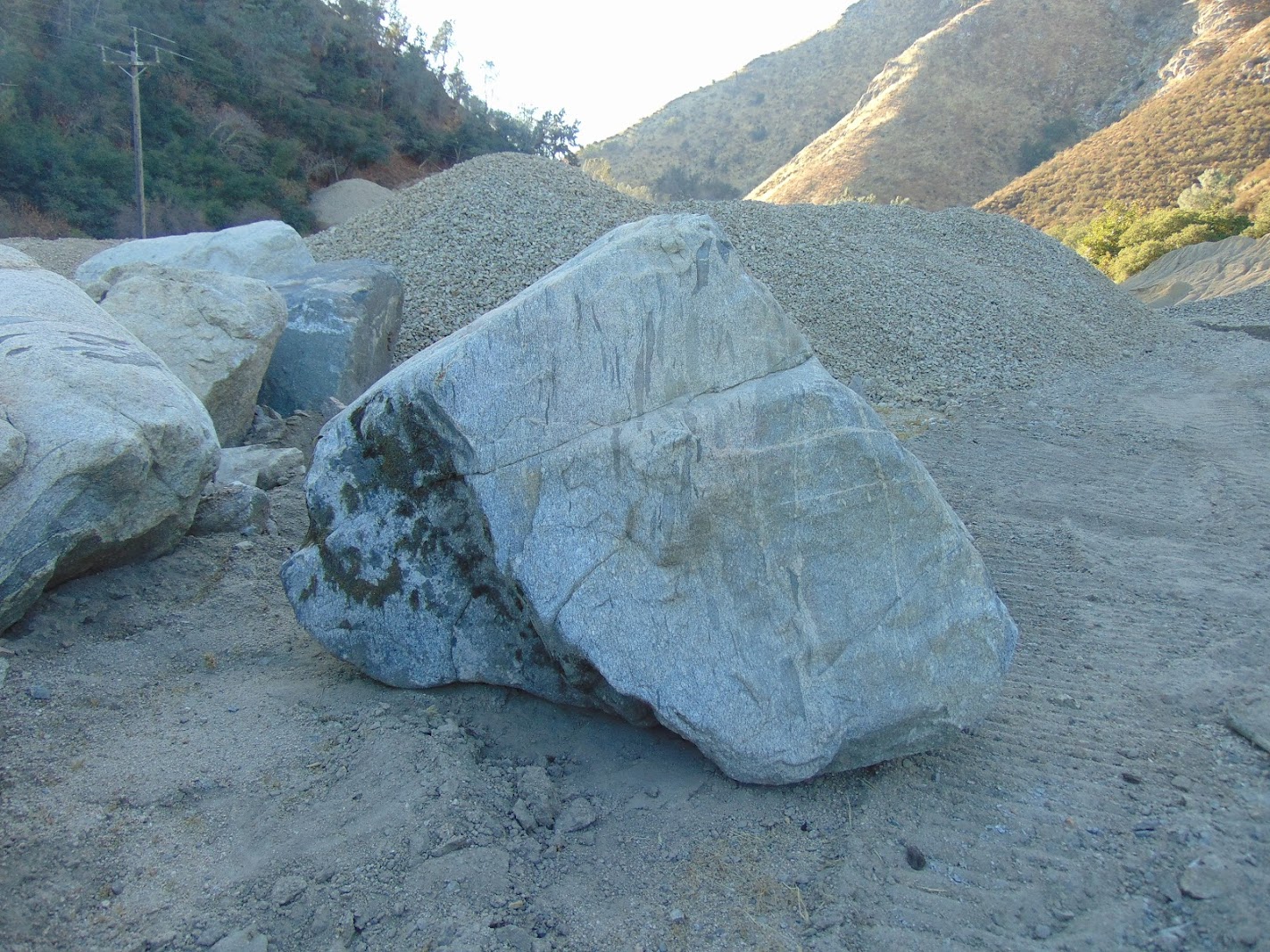 Coastal Granite moss rock from a recent purchase by We Buy Moss Rock